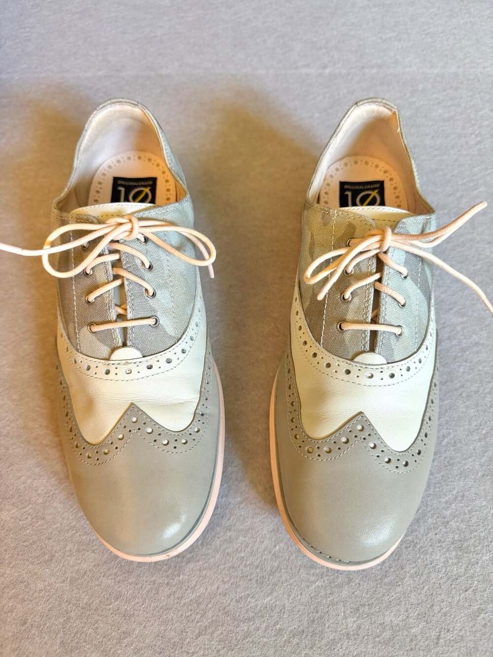 Cole Haan ØriginalGrand 10 Year Anniversary Wingtip Oxford Women’s 10B Gray